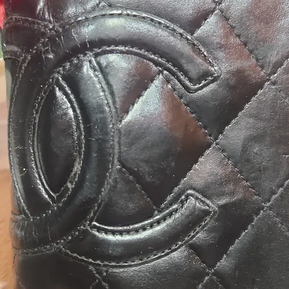 Chanel Cambon Black And Pink Wallet - Picture 10 of 11